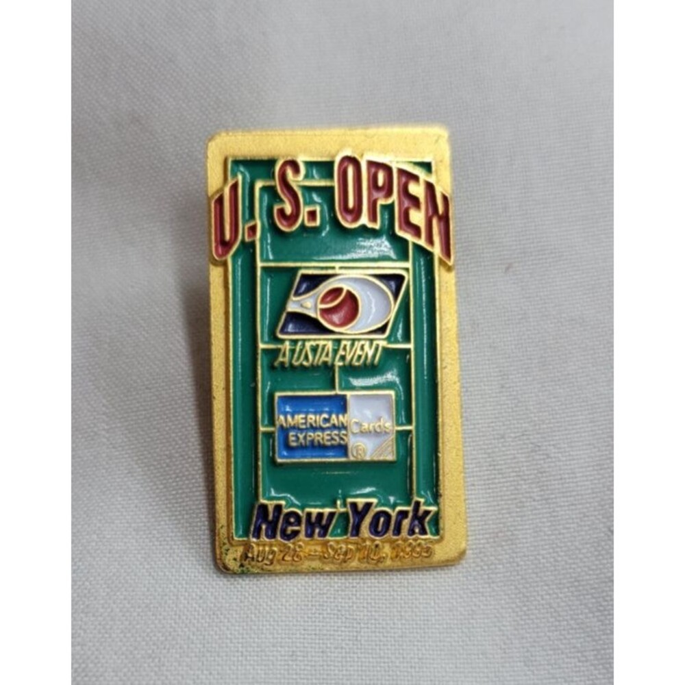 1995 U.S. Open Tennis Pin New York Austa Event American Express Cards Sponsor